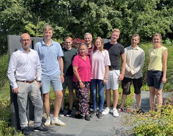 Team Bade beim Kooperationspartner "Die Feuerbestattungen Stade"