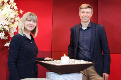Lichtgedenkfeier bei Bade