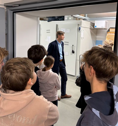 Konfirmanden zu Besuch bei Bade