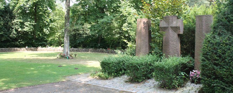 Pflegeleichte Grabanlage