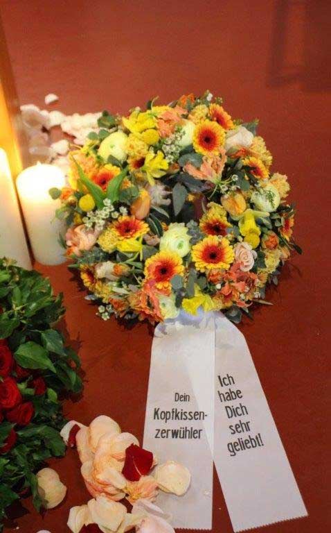 Biedermeierkranz herbstlich